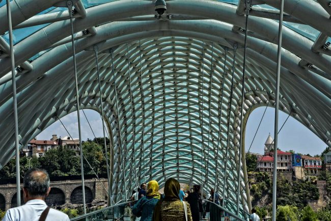 tbilisi most copy tbilisi kładka