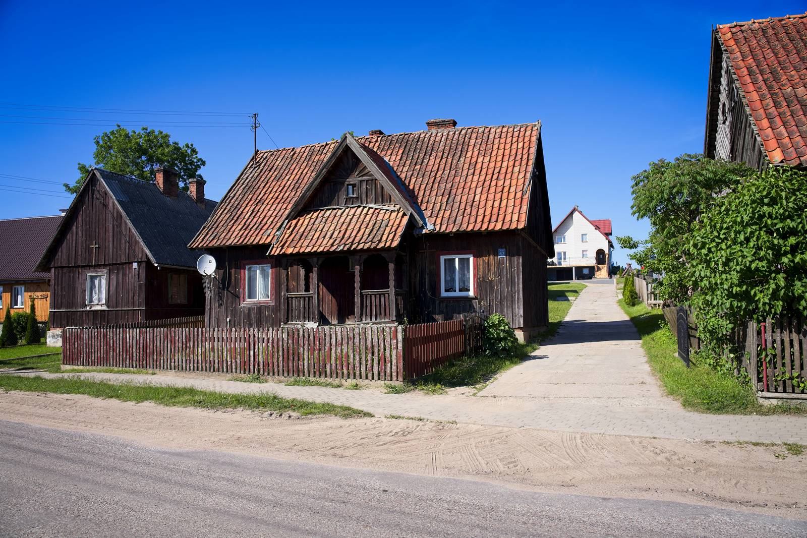 kurpie klon mazury stare domy i nowe domy